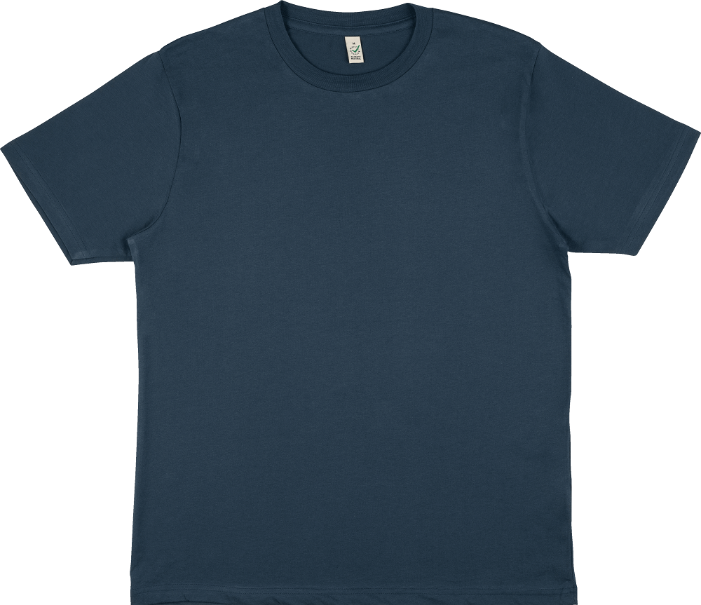 EarthPositive Unisex Classic Jersey T-Shirt | DENIM BLUE